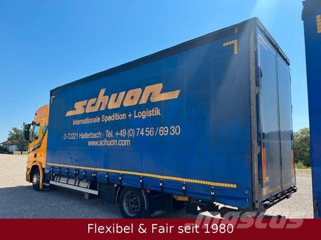 Scania R410 LNG-Gas Jumbo 7,75+7,75,Retarder,H&amp;W Anhä Otros camiones
