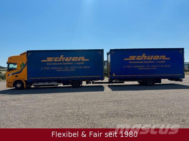Scania R410 LNG-Gas Jumbo 7,75+7,75,Retarder,H&amp;W Anhä Otros camiones