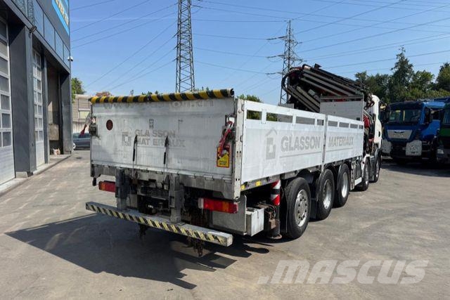 Scania R420 10x4 Fassi 800 6+6 Flyjib &amp; Troil Smagās mašīnas ar celtni