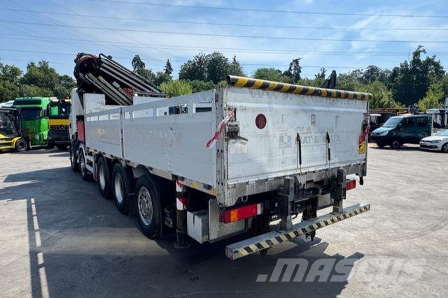 Scania R420 10x4 Fassi 800 6+6 Flyjib &amp; Troil Smagās mašīnas ar celtni