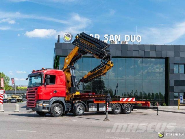 Scania R420 8x2 FASSI F1100AXP Crane Fly Jib Winch, 2006, Puola ...