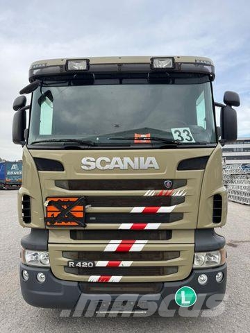 Scania R420 ADR 14000L BENZIN D HEIZ TANKWAGEN RETARDER Camiones cisternas