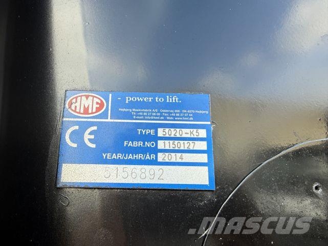 Scania R440 6X2*4 Kran HMF 5020 K5 Camiones de cama baja