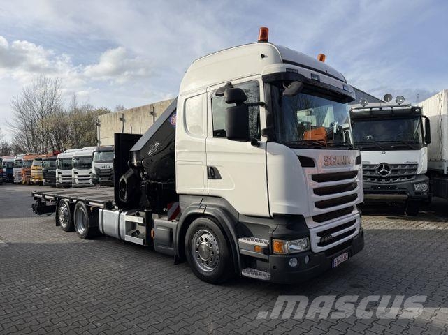 Scania R440 6X2*4 Kran HMF 5020 K5 Camiones grúa