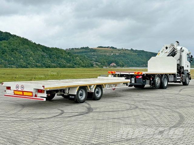 Scania R440 * HIAB 422 E-6 HIPRO + FUNK + Anhänger! 6x4 Kamioni sa kranom
