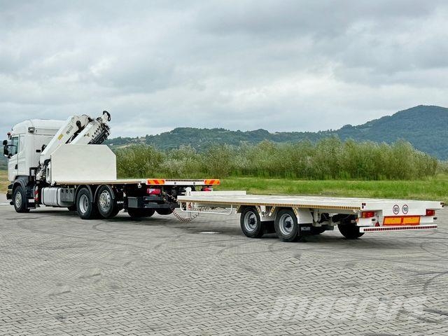 Scania R440 * HIAB 422 E-6 HIPRO + FUNK + Anhänger! 6x4 Kamioni sa kranom