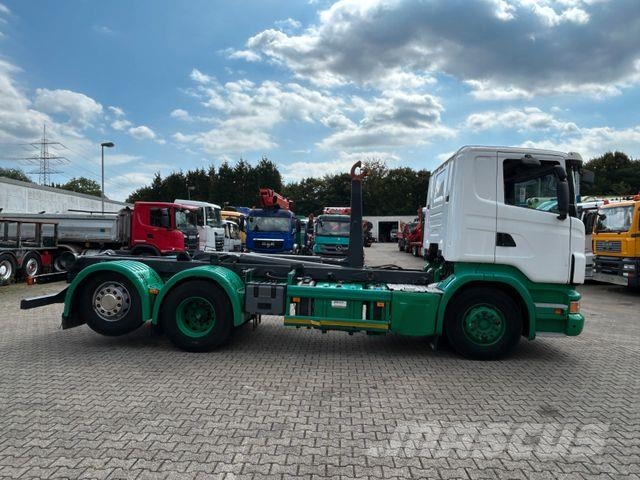 Scania R440 MEILLER Abroller 6x2 Euro 6 شاحنات الرافعات الخطافية