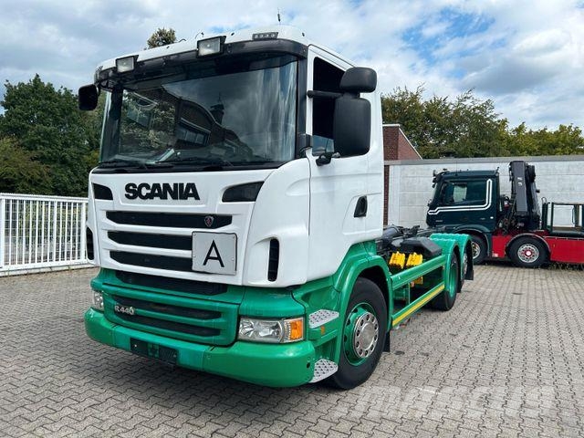 Scania R440 MEILLER Abroller 6x2 Euro 6 شاحنات الرافعات الخطافية