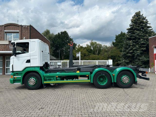 Scania R440 MEILLER Abroller 6x2 Euro 6 شاحنات الرافعات الخطافية