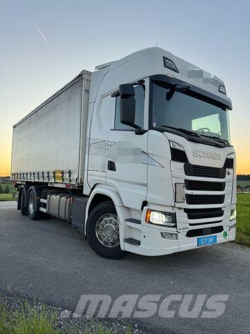 Scania R450 6X2 BDF WAP MIT ANHÄNGER Kapellbil