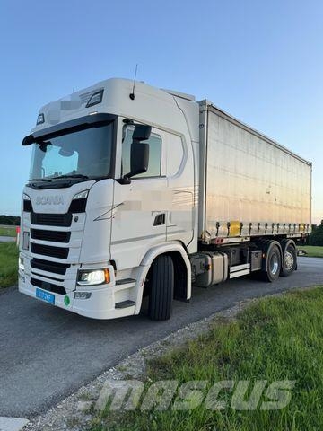 Scania R450 6X2 BDF WAP MIT ANHÄNGER Kapellbil