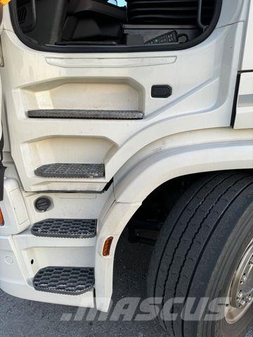Scania R450 6X2 BDF WAP MIT ANHÄNGER Camiones de caja de lona