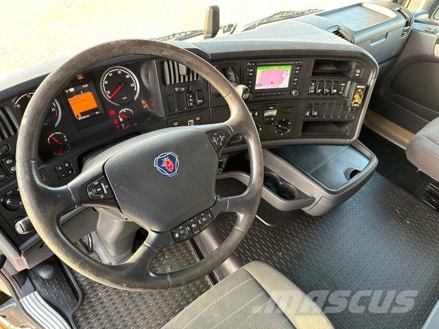 Scania R450 L 8x4 Fassi F 660 RA 2.28 HE/ Winde/ Funk Flatbed / Dropside trucks