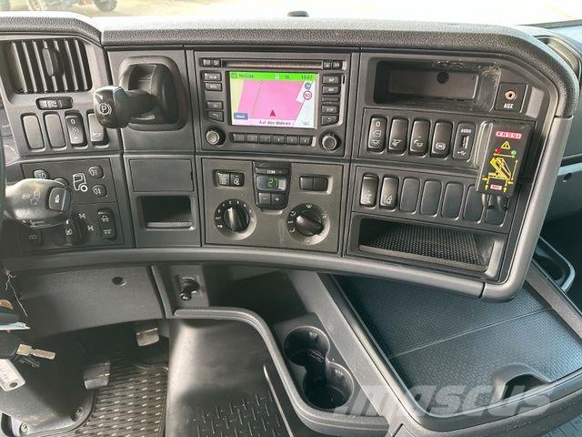 Scania R450 L 8x4 Fassi F 660 RA 2.28 HE/ Winde/ Funk Flatbed / Dropside trucks