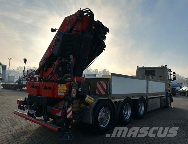Scania R450 L 8x4 Fassi F 660 RA 2.28 HE/ Winde/ Funk Flatbed / Dropside trucks