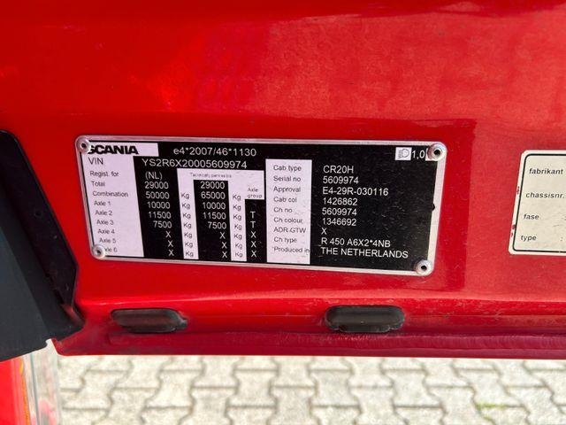 Scania R450 SZM +PK58002 TEC7 Kran 6x2 Τράκτορες