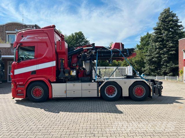 Scania R450 SZM +PK58002 TEC7 Kran 6x2 Τράκτορες