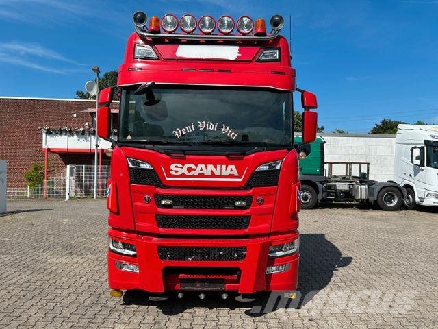 Scania R450 SZM +PK58002 TEC7 Kran 6x2 Τράκτορες