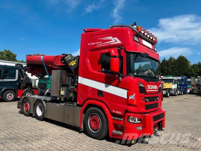 Scania R450 SZM +PK58002 TEC7 Kran 6x2 Τράκτορες