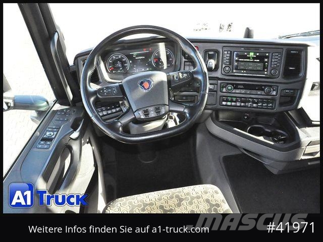 Scania R460, Lowliner, 2x Tank, Retarder, Vlačilci