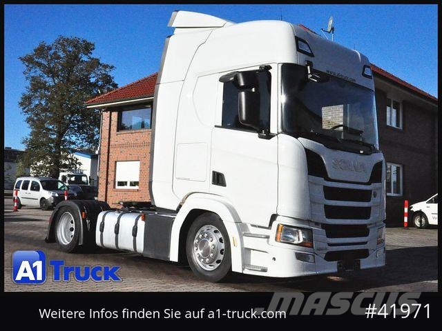 Scania R460, Lowliner, 2x Tank, Retarder, Vlačilci