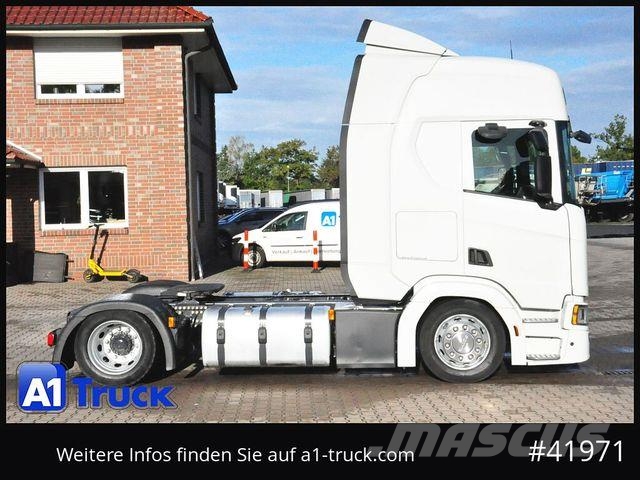Scania R460, Lowliner, 2x Tank, Retarder, Vlačilci