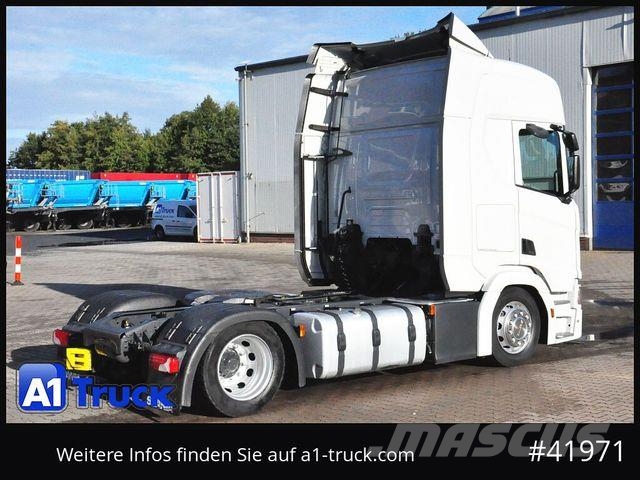 Scania R460, Lowliner, 2x Tank, Retarder, Vlačilci