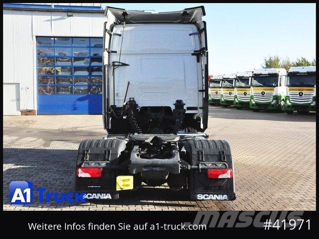 Scania R460, Lowliner, 2x Tank, Retarder, Vlačilci
