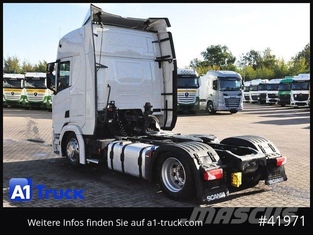Scania R460, Lowliner, 2x Tank, Retarder, Vlačilci