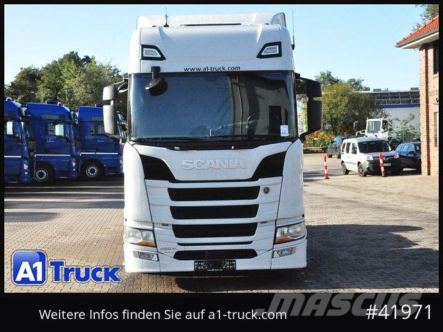 Scania R460, Lowliner, 2x Tank, Retarder, Vlačilci