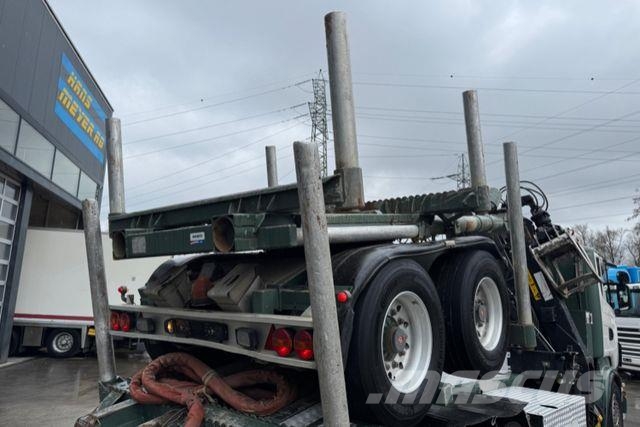 Scania R480 6x2 Loglift F265 mit Dolly Άλλα Φορτηγά