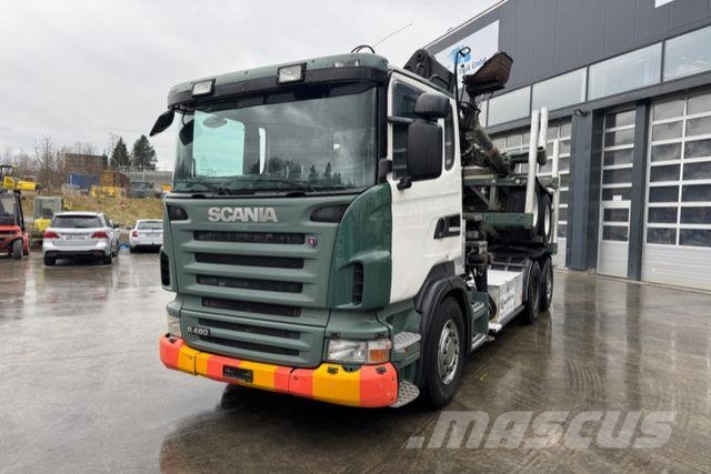 Scania R480 6x2 Loglift F265 mit Dolly Άλλα Φορτηγά