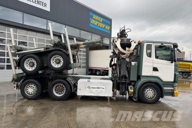Scania R480 6x2 Loglift F265 mit Dolly Άλλα Φορτηγά