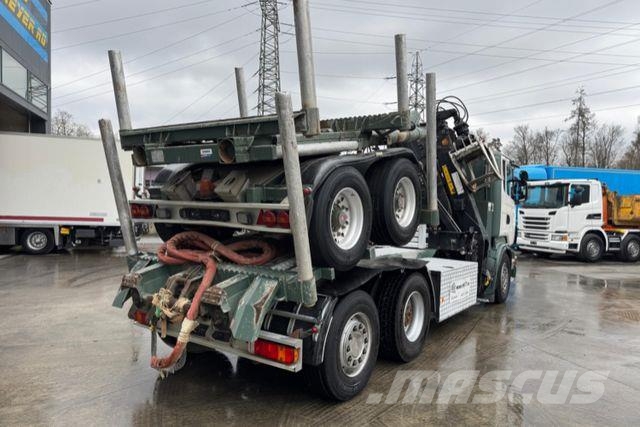 Scania R480 6x2 Loglift F265 mit Dolly Άλλα Φορτηγά