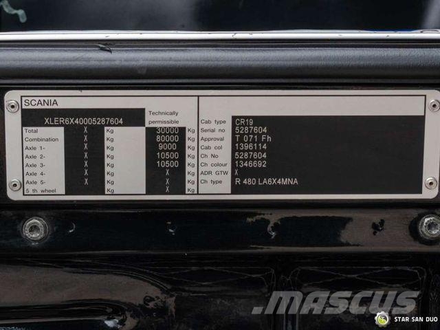 Scania R480 6x4 FASSI F660RA.2.26 HE-Dynamic Crane 크레인 트럭