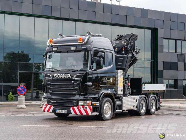 Scania R480 6x4 FASSI F660RA.2.26 HE-Dynamic Crane 크레인 트럭