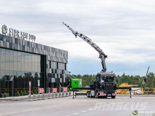Scania R480 6x4 FASSI F660RA.2.26 HE-Dynamic Crane 크레인 트럭