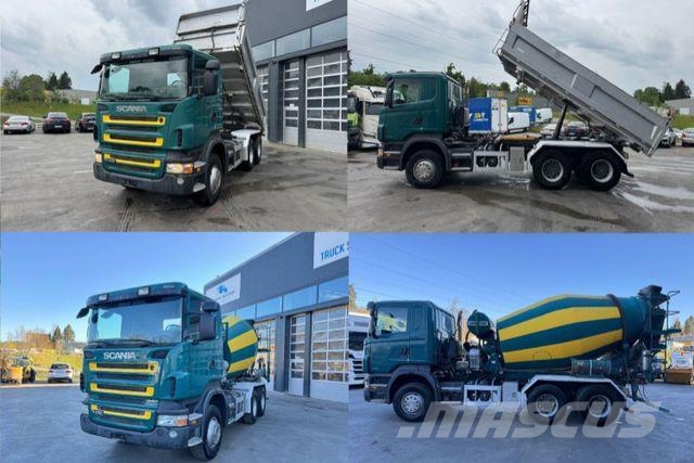Scania R480 6x4 SWS KIPPER / Mischer 7m3 Camiones bañeras basculantes o volquetes