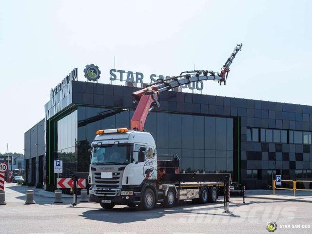 Scania R480 8x2 Palfinger PK 74002 Crane Fly Jib Autojeřáby, hydraulické ruky