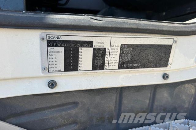Scania R480 8x4 Moser 2S Camiones bañeras basculantes o volquetes