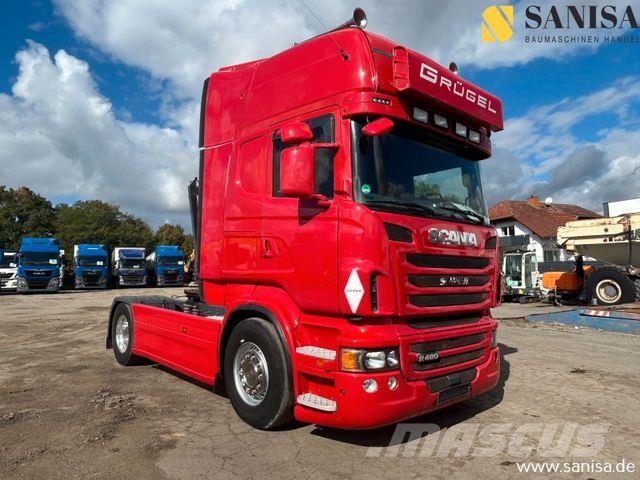 Scania R480/Highline/Intarder Vetopöytäautot
