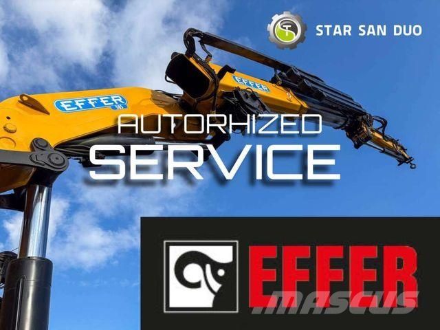 Scania R490 8x2 EFFER 955 Fly Jib Winch Basket Crane Autojeřáby, hydraulické ruky