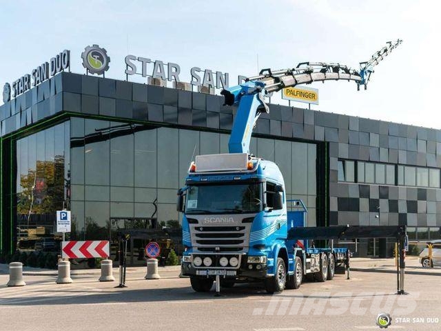 Scania R490 8x2 Palfinger PK 65002 SH Crane Fly Jib Żurawie samochodowe