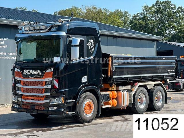 Scania R500 6x4 Euro 6 Schwarzmüller Dreiseitenkipper 덤프 트럭