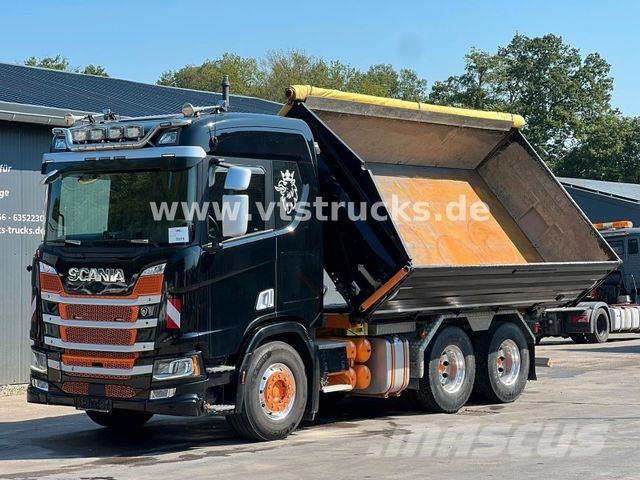 Scania R500 6x4 Euro 6 Schwarzmüller Dreiseitenkipper 덤프 트럭