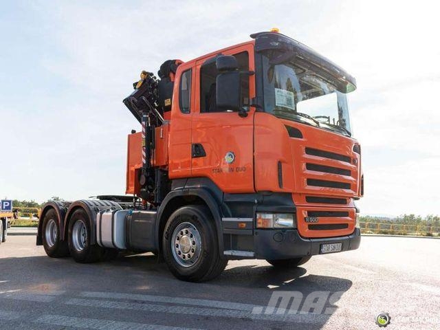 Scania R500 6x4 Palfinger PK 29002 Crane Louault Tegljači