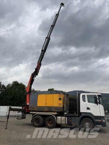Scania R500 6X4 PK 20002 ATLAS COPCO FUNKFERNSTEUERUNG 起重機卡車