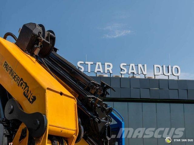 Scania R500 8x2 PALFINGER PK 85002 Fly Jib Winch Crane Autojeřáby, hydraulické ruky