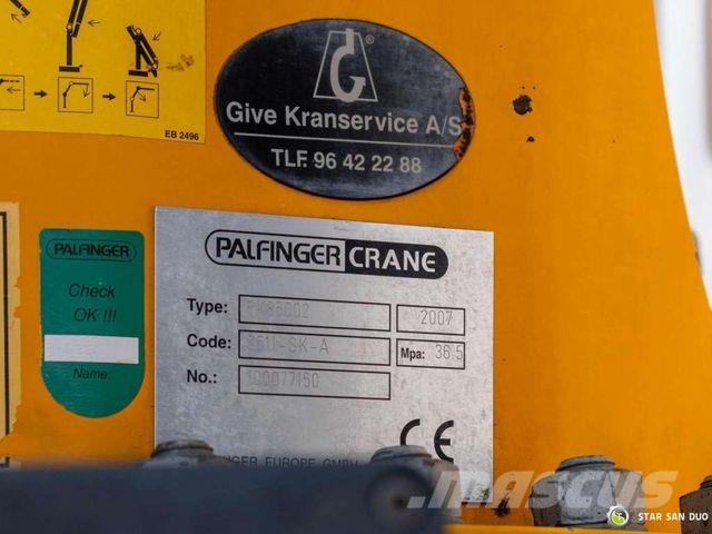 Scania R500 8x2 PALFINGER PK 85002 Fly Jib Winch Crane Autojeřáby, hydraulické ruky