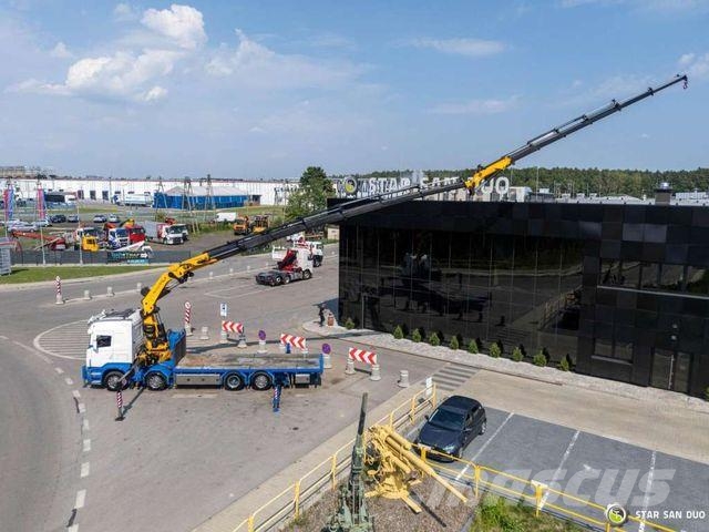 Scania R500 8x2 PALFINGER PK 85002 Fly Jib Winch Crane Autojeřáby, hydraulické ruky